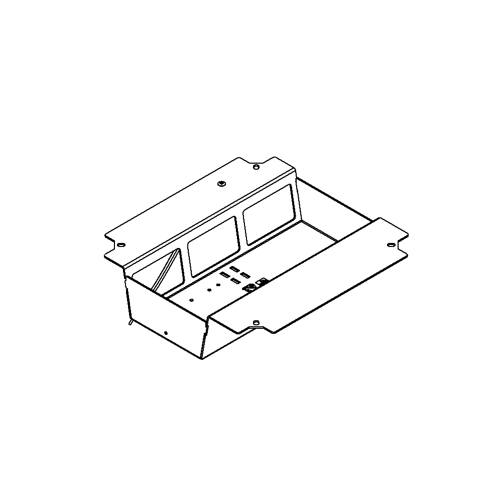 Steckdoseneinsatz für 3+2 FLF inkl. Erddraht, leer