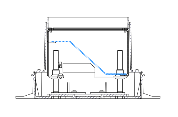 Steckdoseneinsatz für 3 FLF, inkl. Erddraht, 1x 3xT13/s weiss