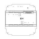 Steckdoseneinsatz für 2x5 FLF inkl. 1x 3xT13, weiss