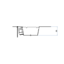 Steckdoseneinsatz für 2x7 FLF inkl. 2x 3xT13, weiss