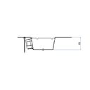 Steckdoseneinsatz für 2x7 FLF inkl. 1x 3xT13, weiss, und 1x 3xT13/s, weiss