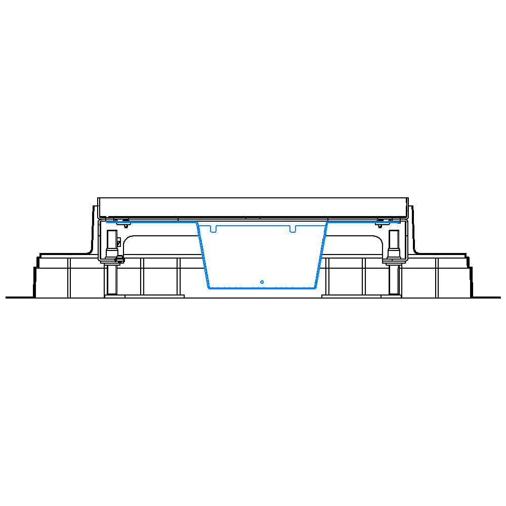 Steckdoseneinsatz für 2x7 FLF inkl. 1x 3xT13, weiss