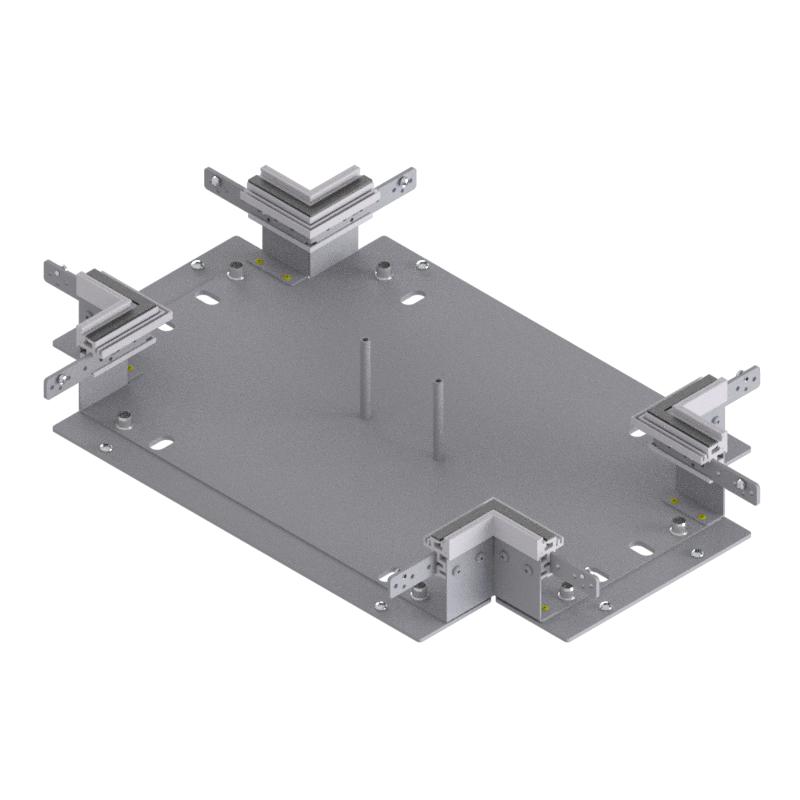 [UBK 400 807] UBK Kreuz-Verbinder (2x)400/(2x)200x80mm