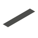 [UBK 201 123] Blind-Deckel zu UBK 200 mit Kante geschlossen aus ALU 2.5mm, 12mm Vertiefung