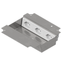 Steckdoseneinsatz für 3+2 FLF inkl. 3x 1xT13, weiss