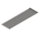 [UBK 301 223] Blind-Deckel zu UBK 300 mit Kante geschlossen aus ALU 2.5mm, 22mm Vertiefung