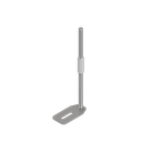 Vis de niveau M10, longeur 220mm (Niv. 120mm + Verl. 100mm)