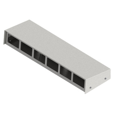 [ABH 100 600] Boîte de raccordement pour 6 FLF horizontale, vide 