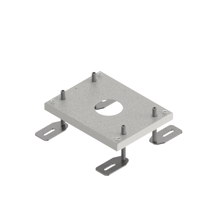 [UBD 130 165] Aufstock-Rahmen aus SVZ inkl. 95mm Nivellierschrauben zu UBD 100 und 130