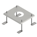 [UBD 160 211] Aufstock-Rahmen aus SVZ inkl. 170mm Nivellierschrauben zu UBD 160 und 210