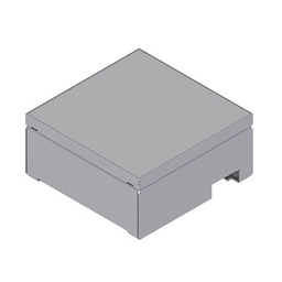 [UBD 210 202] Boîte de sol UBD 210 en acier inoxydable faux couvercle inclus
