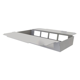 [UBD 320 325] Steckdoseneinsatz horizontal für 2x4 FLF, leer