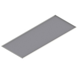 [UBK 401 083] Blind-Deckel zu UBK 400 mit Kante geschlossen aus ALU 2.5mm, 8mm Vertiefung