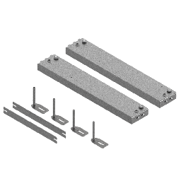 [UBD 260 320] Support AGS pour UBD 260 et 320 avec vis de niveau de 95mm