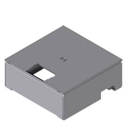 [UBD 212 001] Boîte de sol UBD 210 sans bord (de protection), couvercle avec découpe en 4mm AGS