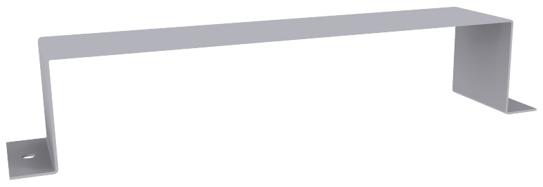 Produktbild UFK 225 051 - Befestigungsbride zu UFK 50, 3-zügig, 225 x 50 mm