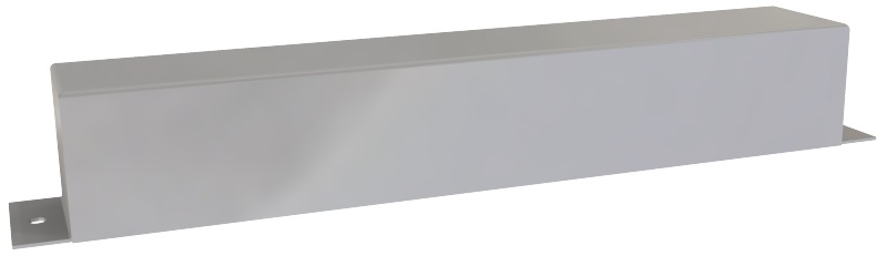 UFK 300 053  -  Kanal-Endkappe zu UFK 50, 4-zügig, 300 x 50 mm