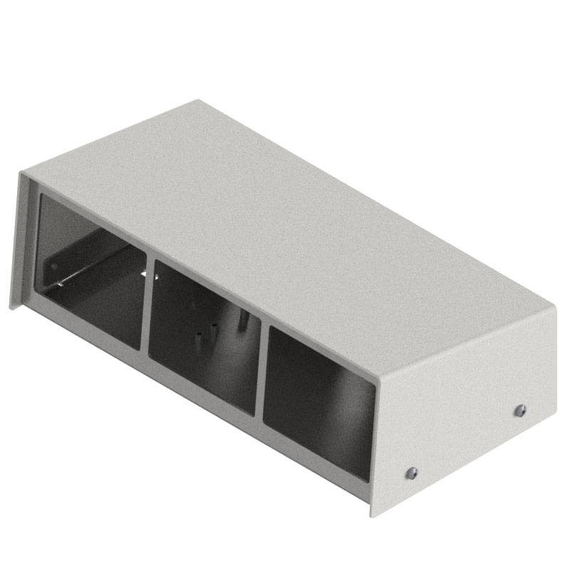 Produktbild ABV 100 600  -  Anschlussbox ABV für 6 FLF vertikal, leer