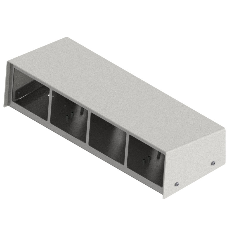 Produktbild ABV 100 800  -  Anschlussbox ABV für 8 FLF vertikal, leer