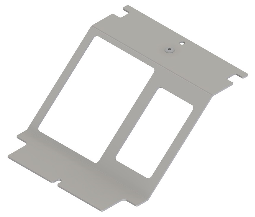 UBD 133 135  -  Steckdoseneinsatz für 3 FLF, leer