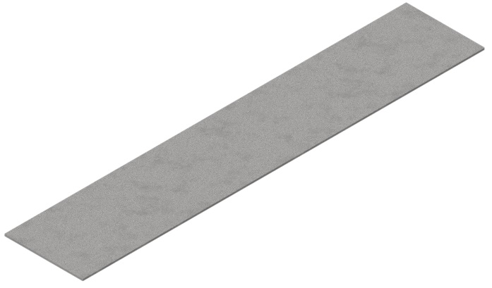 Produktbild UBK 201 001  -  Blind-Deckel flach zu UBK 200 für alle Belagshöhen