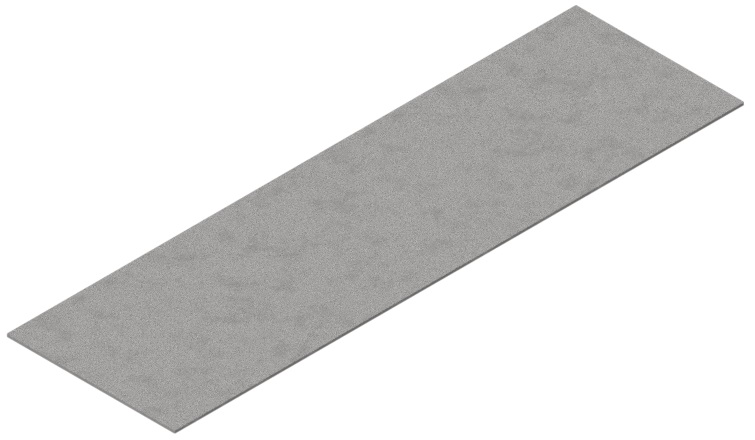 Produktbild UBK 301 001  -  Blind-Deckel flach zu UBK 300 für alle Belagshöhen