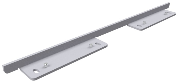 Produktbild UBK 301 059  -  Endstückkappe für Deckelzuschnitt zu Unterflur-Bodenkanal UBK 300, für 5mm Vertiefung