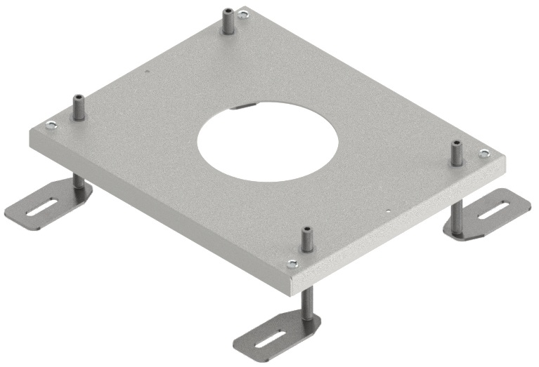 Produktbild UBD 160 210 - Aufstock-Rahmen aus SVZ inkl. 95mm Nivellierschrauben zu UBD 160 und 210