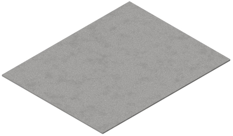 Produktbild UBK 401 000  -  Blind-Deckel flach zu UBK 400 für alle Belagshöhen