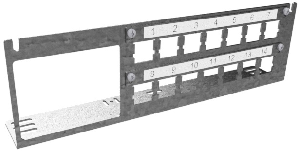 Produktbild MVT 100 142  -  Einbau Medienverteiler - Ausverkauf