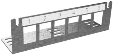 Produktbild MVT 101 060  -  Einbau Medienverteiler 40 small (MVT 100 060)