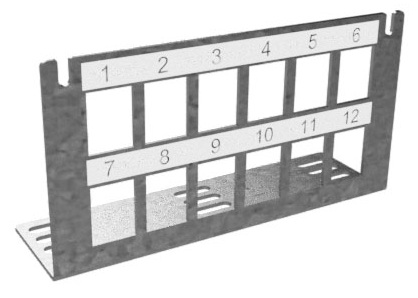 Produktbild MVT 101 120  -  Einbau Medienverteiler small (MVT 100 120)