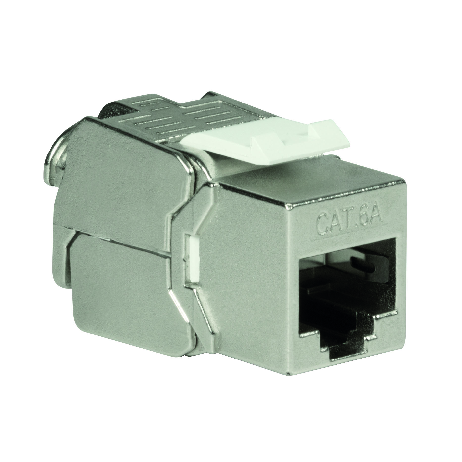 Produktbild XMVT 200 100.1  -  Keystone-Anschlussmodul PrimeLine RJ45 Cat.6A geschirmt - Ausverkauf