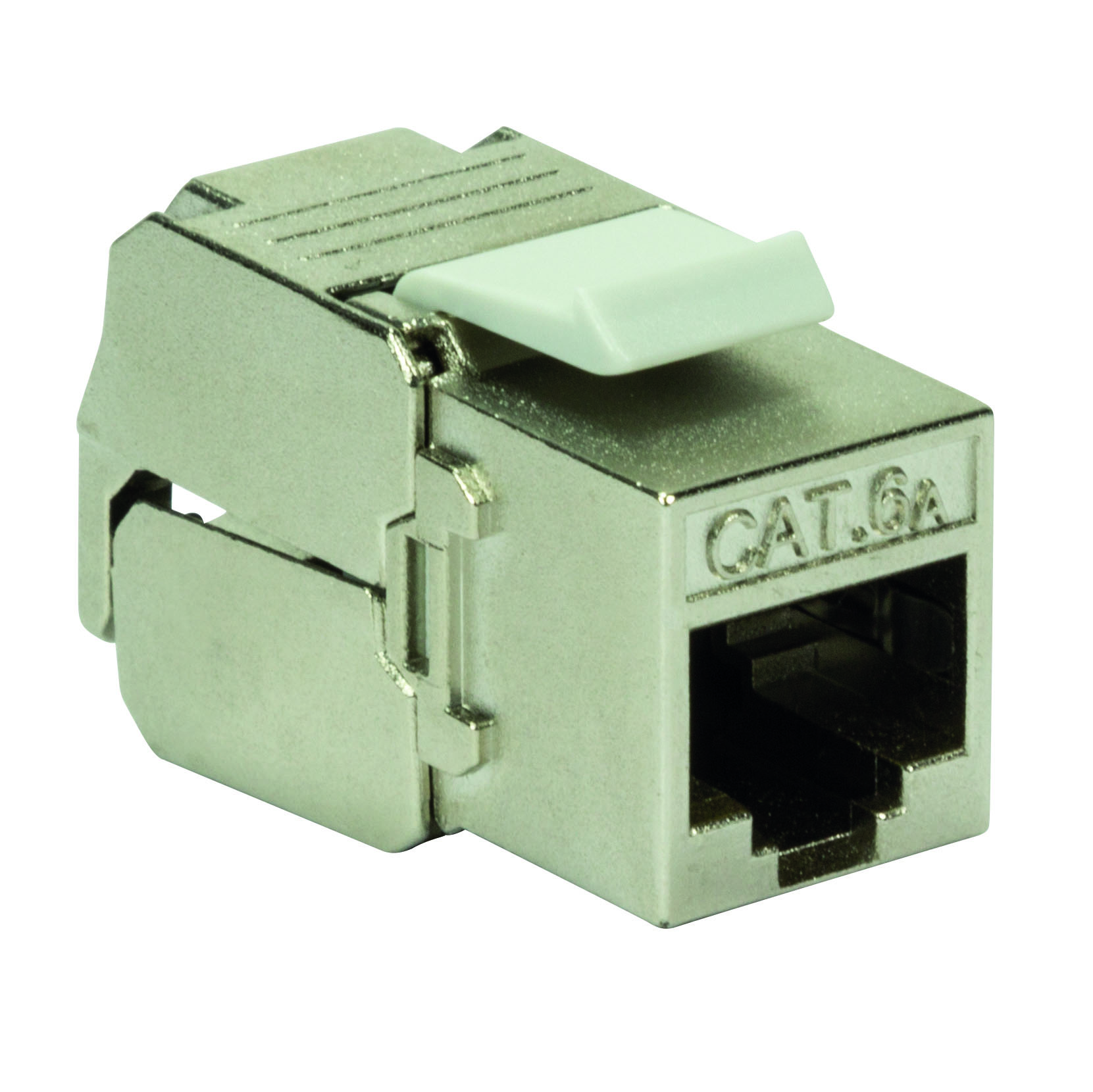 Produktbild XMVT 200 101  -  Keystone-Anschlussmodul EcoLine RJ45 Kat.6A geschirmt - Ausverkauf