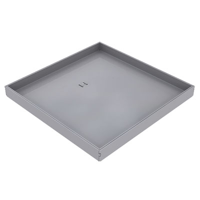 Produktbild DBK 210 150  -  Doppelboden-Auslass DBK 210 inkl. Blinddeckel mit Kante und 15mm Vertiefung