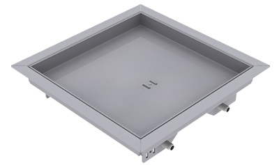 Produktbild DBR 160 150  -  Doppelboden-Auslass DBR 160 inkl. Blinddeckel mit Rand und 15mm Vertiefung