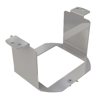 Produktbild DBS 130 020  -  Steckdoseneinsatz für 2x FLF, leer