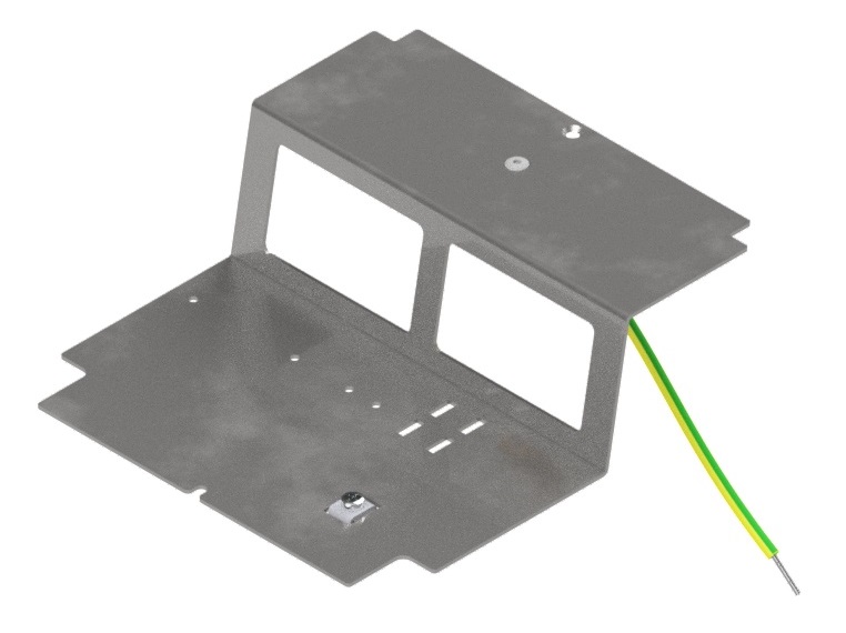 UBD 165 175  -  Steckdoseneinsatz für 2 FLF inkl. leer
