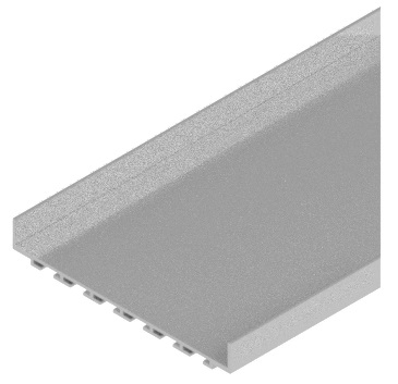 Produktbild ELU 150 323 - Winkel Blinddeckel breit, 15mm Vertiefung, links zu ELU 150