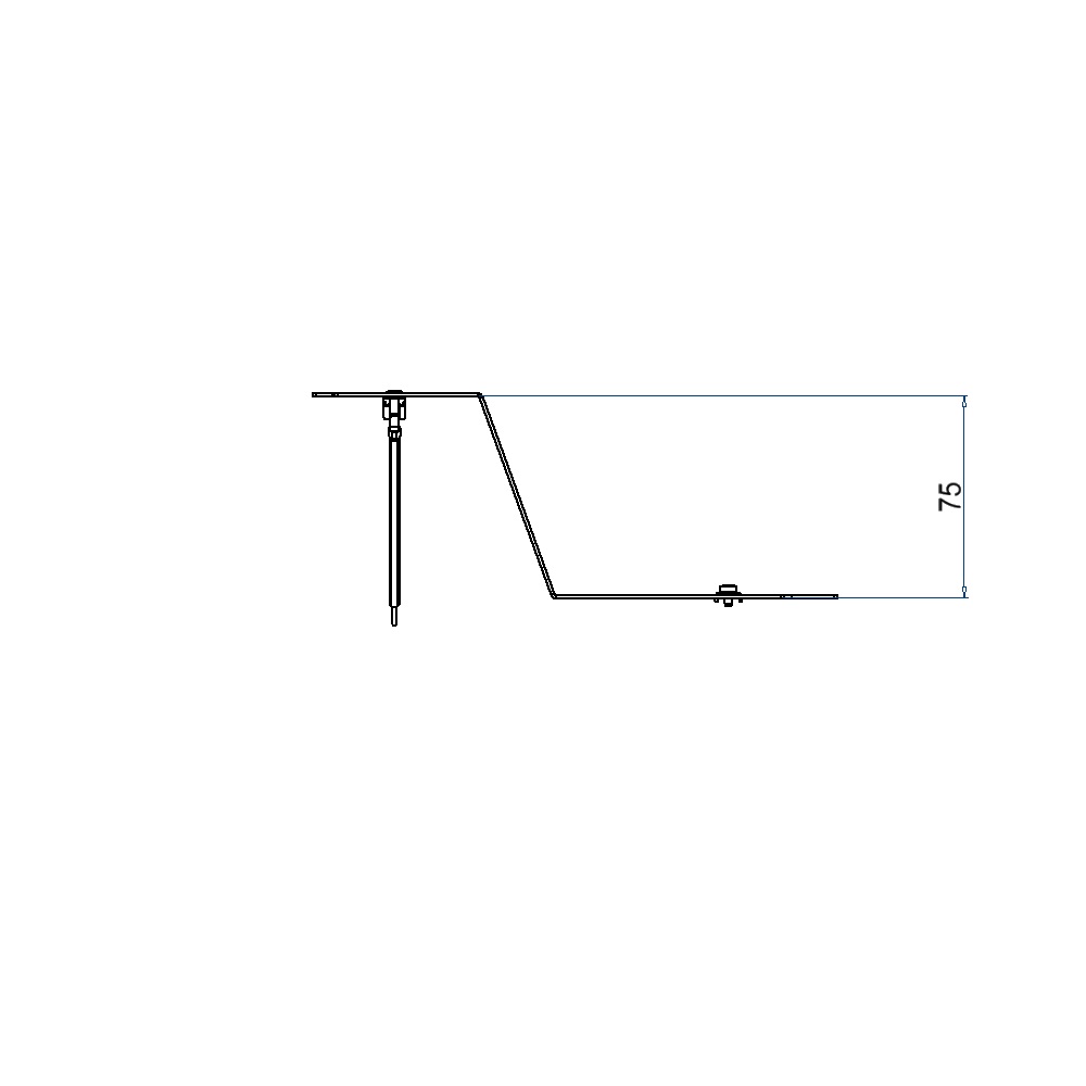 Produktbild UBD 210 215 - Steckdoseneinsatz für 6 FLF, leer