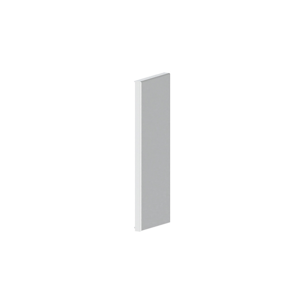 Produktbild BRA 060 176  -  Endstück zu Brüstungskanal BRA 60x170/80 BRA-ES-3, 3-seitig übergreifend, Aluminium natureloxiert