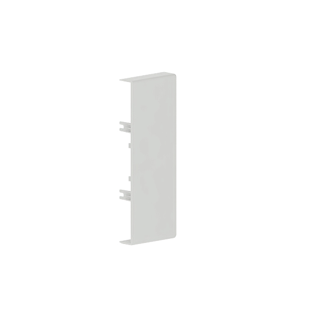 Produktbild BRK 060 177  -  Endstück zu Brüstungskanal BR 60x170/80 BR-ES-3, 3-seitig übergreifend, Kunststoff reinweiss RAL 9010