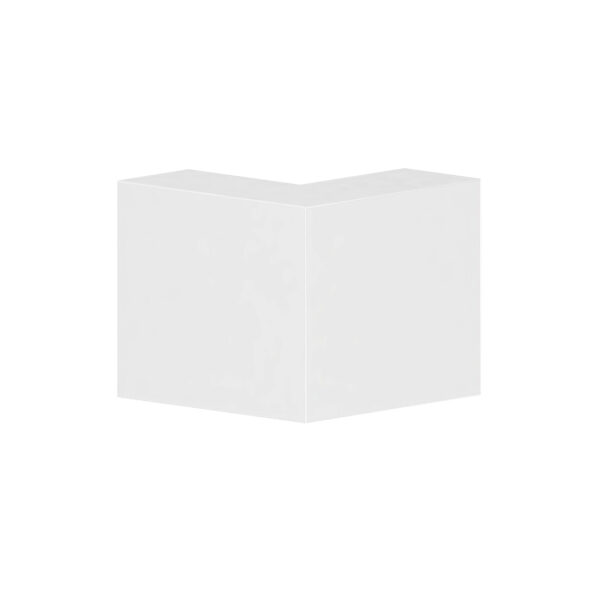 Produktbild BRW 060 134  -  Ausseneck zu Brüstungskanal BRW 60x130/80 BRA-AE, stossabdeckendes Haubenformteil, Schenkellänge = 180mm, Alumin