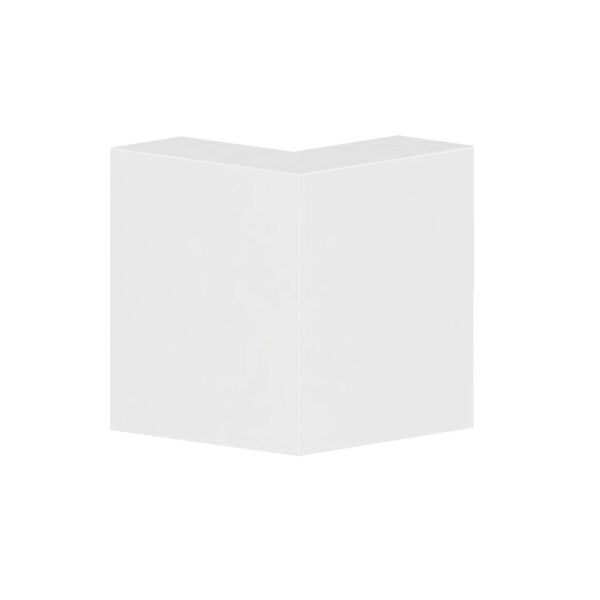 Produktbild BRW 060 174  -  Ausseneck zu Brüstungskanal BRW 60x170/80 BRA-AE, stossabdeckendes Haubenformteil, Schenkellänge = 180mm, Alumin