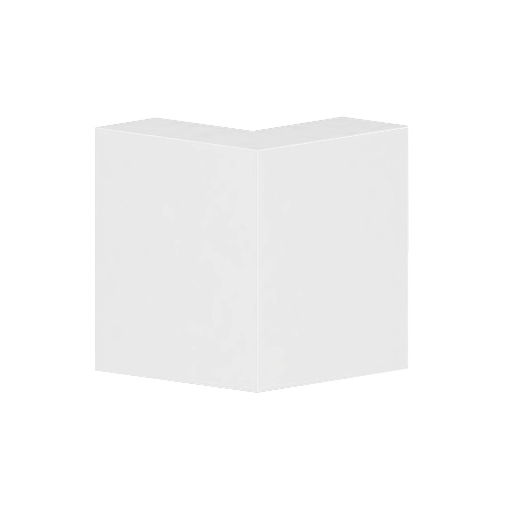 Produktbild BRW 060 174  -  Ausseneck zu Brüstungskanal BRW 60x170/80 BRA-AE, stossabdeckendes Haubenformteil, Schenkellänge = 180mm, Alumin