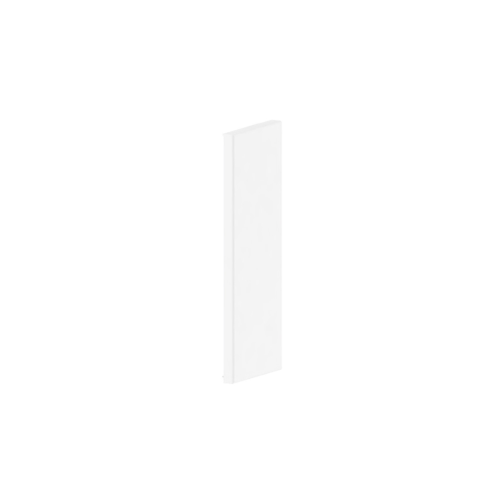 Produktbild BRW 060 176  -  Endstück zu Brüstungskanal BRW 60x170/80 BRA-ES-3, 3-seitig übergreifend, Aluminium reinweiss RAL 9010