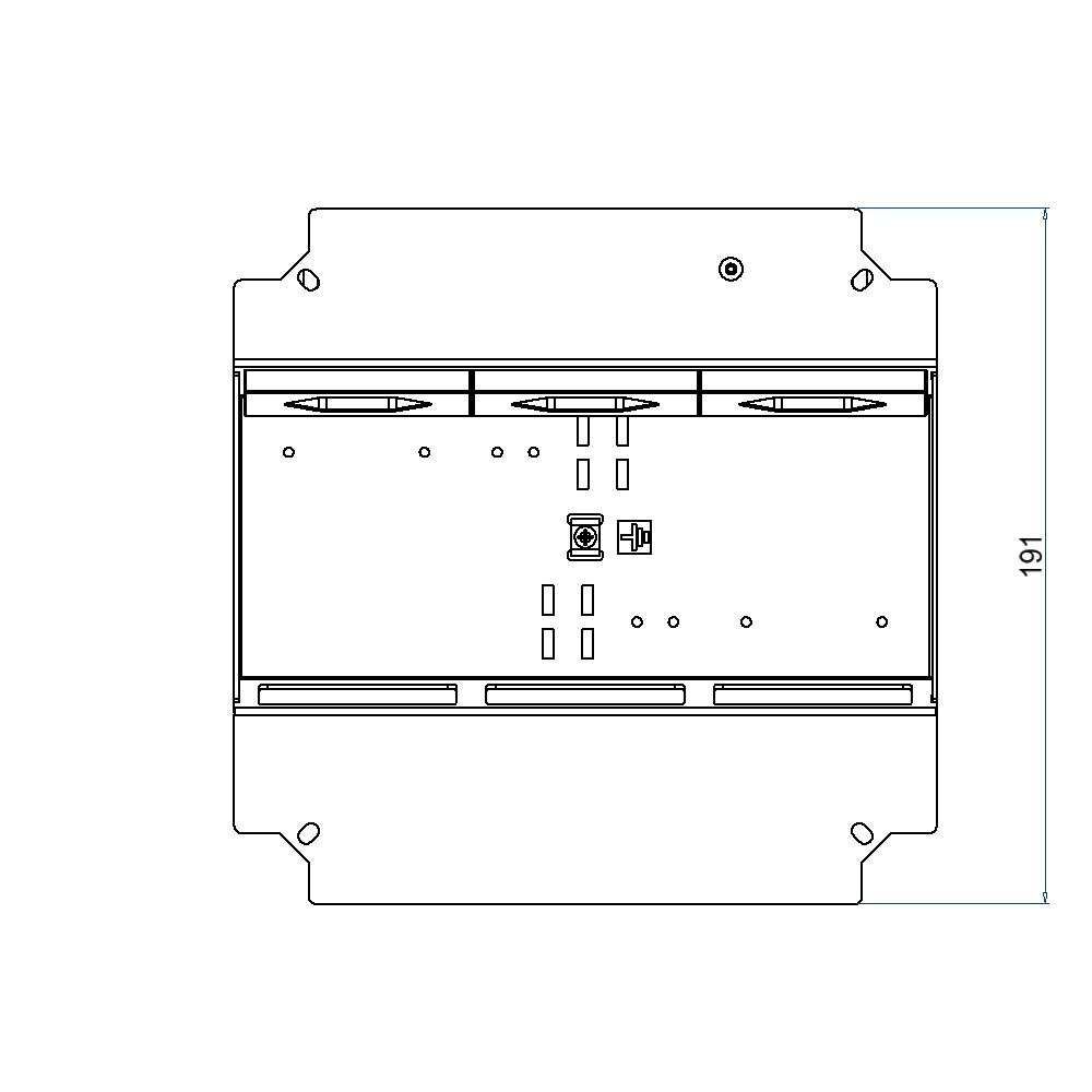 Produktbild UBD 215 229 - Steckdoseneinsatz für 2x3 FLF, leer, mit 2x T13, weiss + 1x T13, schwarz