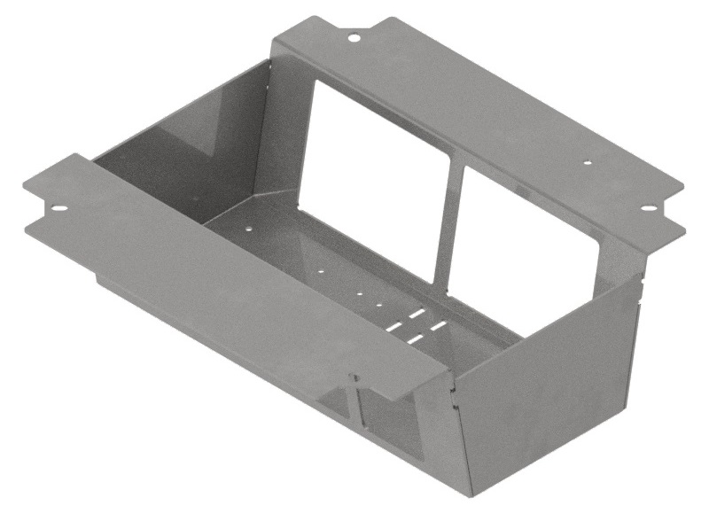 Produktbild UBD 215 245 - Steckdoseneinsatz für 2x4V FLF, leer