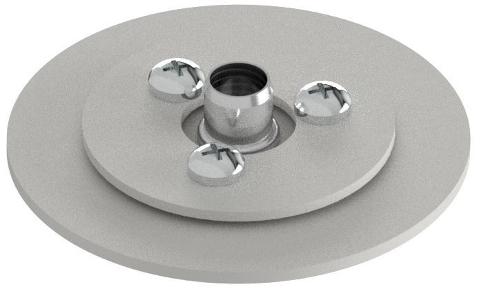 Produktbild UBK 101 234.25 - Nivellierplatte zu Unterflur-Bodenkanal UBK, für alle Grössen