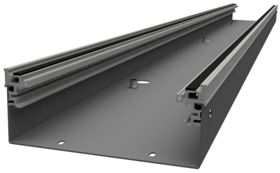 Produktbild UBK 200 800.25 - Unterflur-Bodenkanal UBK 200, 200x80mm